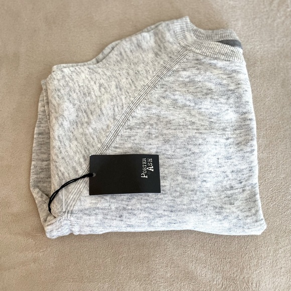 Porter+Ash Soft 1/4 Button Crewneck Sweater - Size L - Picture 12 of 13